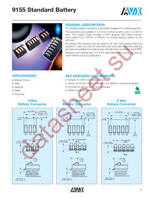 009155004003016 datasheet  